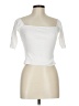 Forever 21 White Short Sleeve Top Size L - photo 1