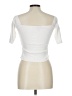 Forever 21 White Short Sleeve Top Size L - photo 2