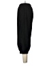 Unbranded 100% Polyester Solid Black Casual Pants Size L - photo 5