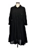 Torrid Solid Black Casual Dress Size Med Plus (00) - photo 1