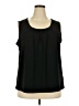 Jones Studio Black Sleeveless Blouse Size 3X - photo 1