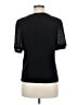 CeCe Black Short Sleeve Top Size M - photo 2