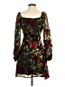 Missguided Floral Black Cocktail Dress Size 4 - photo 2