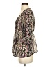 XXI 100% Polyester Brown 3/4 Sleeve Blouse Size S - photo 5