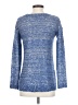 One A Metallic Blue Pullover Sweater Size XS - photo 2