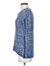 One A Metallic Blue Pullover Sweater Size XS - photo 5
