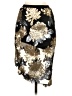 Forever 21 100% Polyester Print Gold Formal Skirt Size S - photo 2