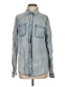 Assorted Brands Blue Long Sleeve Button-Down Shirt Size S - photo 1