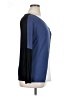 Sarin Mathews Color Block Blue Pullover Sweater Size L - photo 4