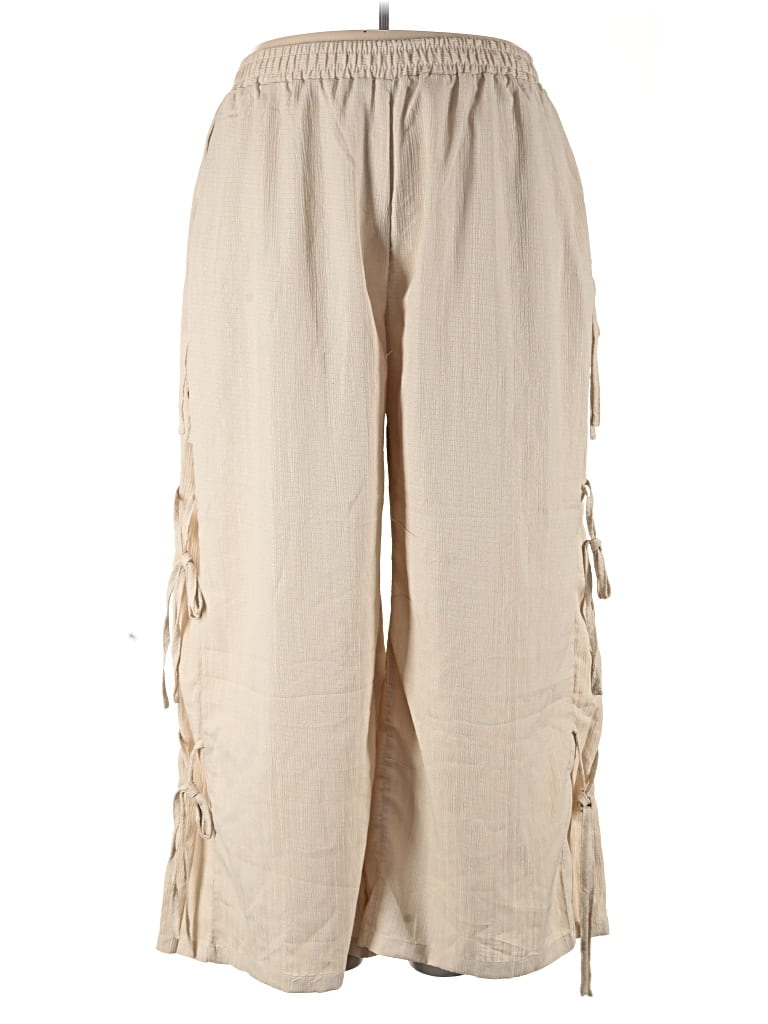 Pre-owned Shein Curve Casual Pants In Brown