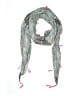 American Eagle Outfitters Paisley Green Gray Scarf One size - photo 1
