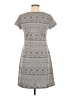 Olivia Matthews Argyle Gray Casual Dress Size M - photo 2