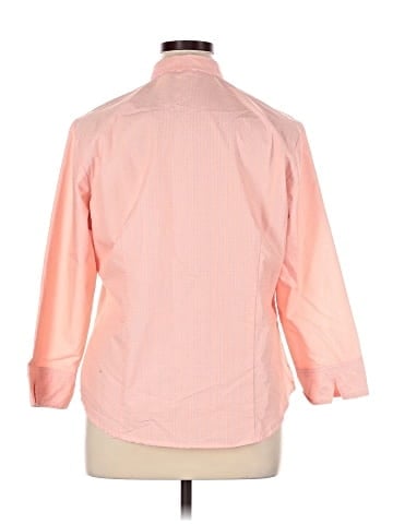 Riders by Lee 3/4 Sleeve Button-Down Shirt (view 2)