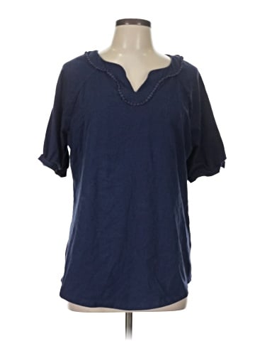 Sport Savvy Short Sleeve Henley (view 1)