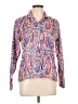NIBI MTK Paisley Purple Long Sleeve Blouse Size L - photo 1