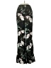 Zara Floral Black Dress Pants Size XS - photo 1