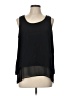 Apt. 9 100% Polyester Black Sleeveless Blouse Size L - photo 1