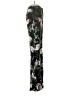 Zara Floral Black Dress Pants Size XS - photo 4