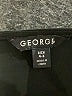 George Solid Black Cocktail Dress Size S - photo 7