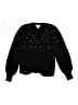Crown & Ivy Stars Black Pullover Sweater Size M (kids) - photo 1