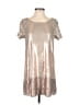 Free People Metallic Silver Casual Dress Size XS - photo 1