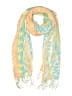 Assorted Brands Tropical Yellow Blue Scarf One size - photo 1