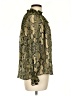 H&M 100% Polyester Green Long Sleeve Blouse Size 10 - photo 4