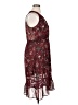Eyeshadow 100% Polyester Paisley Burgundy Casual Dress Size XL - photo 4