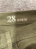 J.Crew Chevron-herringbone Green Jeans Size 28 waist - photo 7
