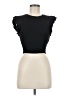 Zara Black Short Sleeve Top Size M - photo 1