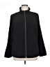 Chico's Solid Black Track Jacket Size XL (3.5) - photo 1