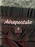 Aeropostale Solid Black Cargo Shorts Size S - photo 3