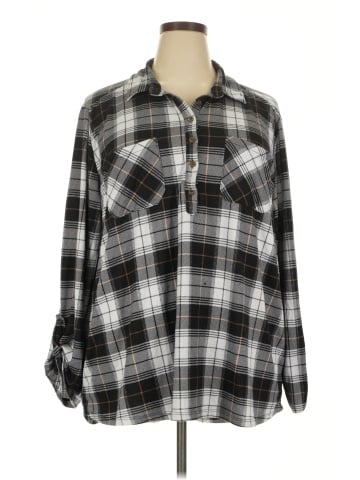 New York Laundry Long Sleeve Blouse (view 1)