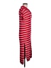 Unbranded 100% Polyester Stripes Red Casual Dress Size M - photo 4