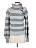 Derek Lam Stripes Gray Turtleneck Sweater Size XS - photo 1