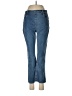 Ethyl Chevron-herringbone Blue Jeans Size 8 - photo 1