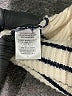 By Together Stripes Ivory Turtleneck Sweater Size S - photo 8