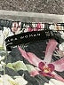 Zara Floral Black Short Sleeve Blouse Size XS - photo 7