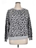 Grayson Threads Animal Print Gray Pullover Sweater Size XL - photo 1