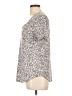 Z Supply Silver Short Sleeve Top Size L - photo 5