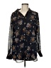 Jules & Leopold 100% Polyester Black Long Sleeve Blouse Size M - photo 1