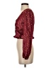 Assorted Brands 100% Polyester Burgundy 3/4 Sleeve Blouse Size S - photo 5