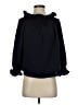 Tuckernuck 100% Polyester Black 3/4 Sleeve Blouse Size S - photo 1
