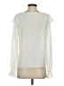 BB Dakota 100% Polyester Ivory Long Sleeve Blouse Size S - photo 2