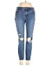 Vans Hearts Blue Jeans Size 5 - photo 1