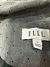 Elle Chevron-herringbone Gray Blazer Size 4 - photo 6
