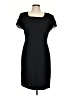 Jessica Howard 100% Polyester Solid Black Cocktail Dress Size 12 - photo 1