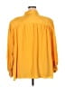 C.S.T. Studio 100% Polyester Yellow 3/4 Sleeve Blouse Size 30 - photo 2
