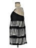 CAbi 100% Silk Black Gray Sleeveless Silk Top Size 6 - photo 5