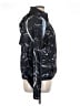 Sweaty Betty 100% Polyester Graphic Black Windbreaker Size 14 - photo 4